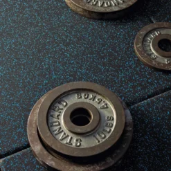 Action Sport Rubber Gym Tile 10% Color 1 Inch x 2x2 Ft.
