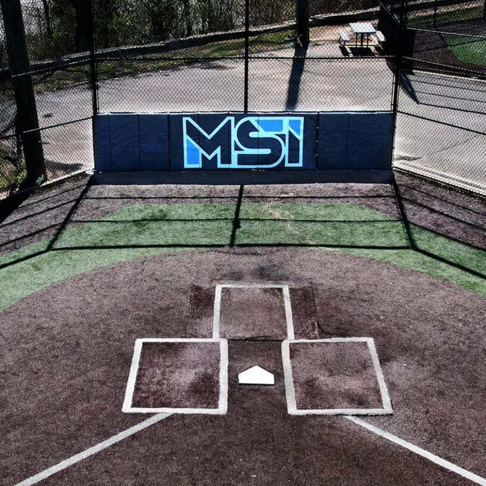 Baseball BackStop Folding Pad 2 Inch x 4x10 Ft.