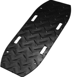 Blue Gator Recovery Traction Diamond Mat Black 1/2 Inch x 1.3x4 Ft.