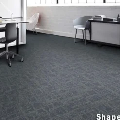Captured Idea Commercial Carpet Tile 3.5 mm x 24x24 Inches Carton of 24