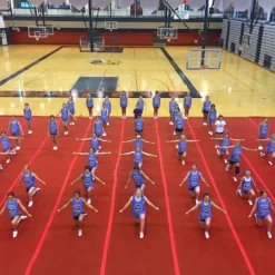 Cheerleading Mats 6x42 ft x 1-3/8 Inch Flexible Roll - Select