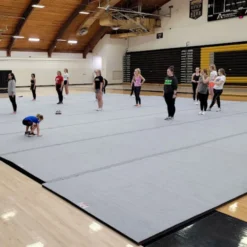 Cheerleading Mats 6x42 ft x 2 Inch Poly Flexible Roll