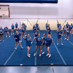Cheerleading Mats 6x42 ft x 2 Inch Poly Flexible Roll