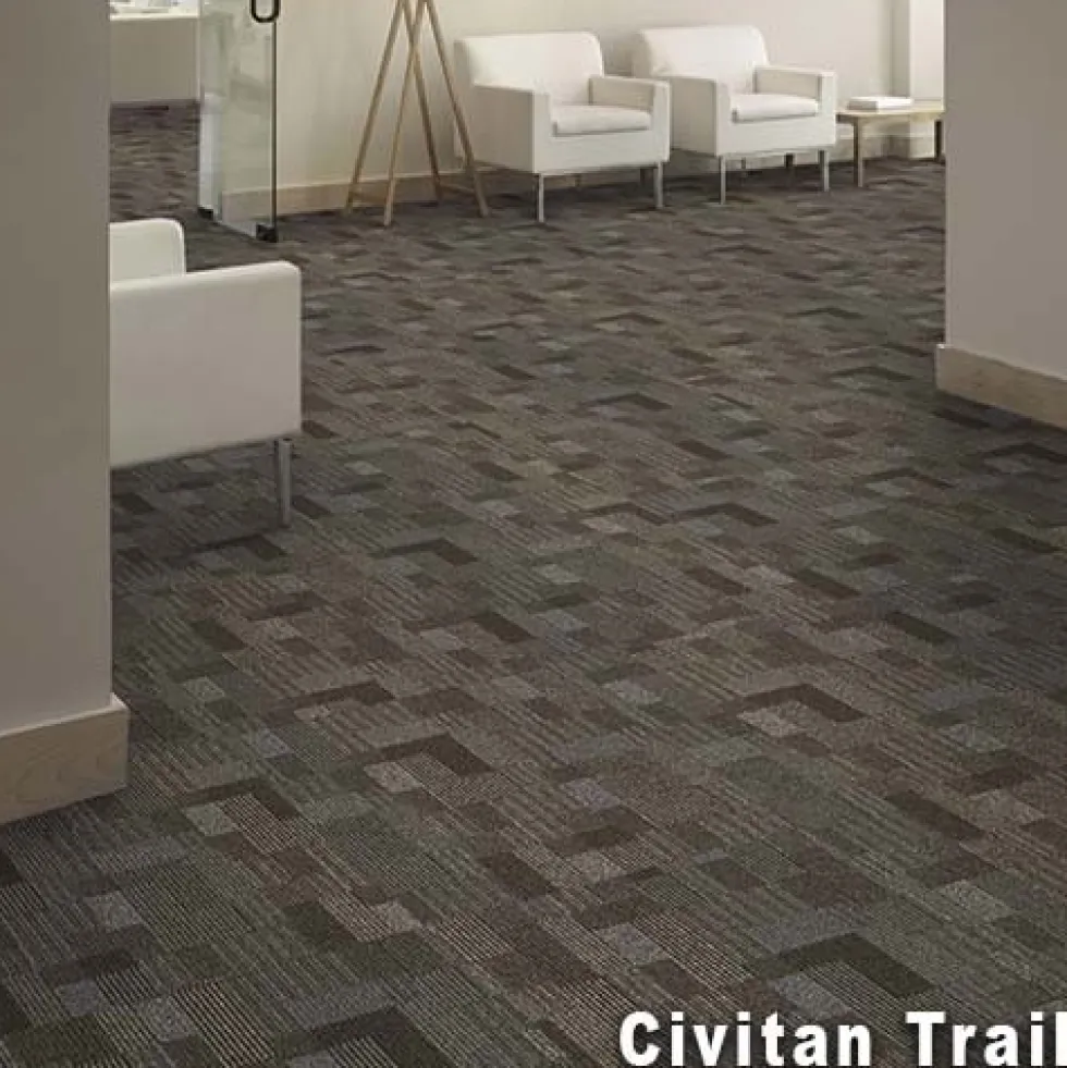 Cityscope Commercial Carpet Tile 5.08 mm x 24x24 Inches Carton of 24