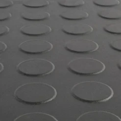 Coin Top Home Floor Tile Black or Dark Gray 5 mm x 20.5x20.5 Inches 8 per Carton