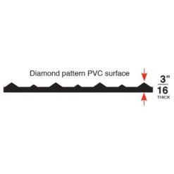 Conductive Diamond Industrial Runner 3x75 Feet