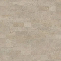 Cork Laminate Floor Tile Creme 1/2 Inch x 35-5/8 x 11-5/8 Inches
