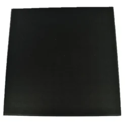 dBTile Gym Floor Tile Black 2.5 Inch x 2x2 Ft. with Quad Blok