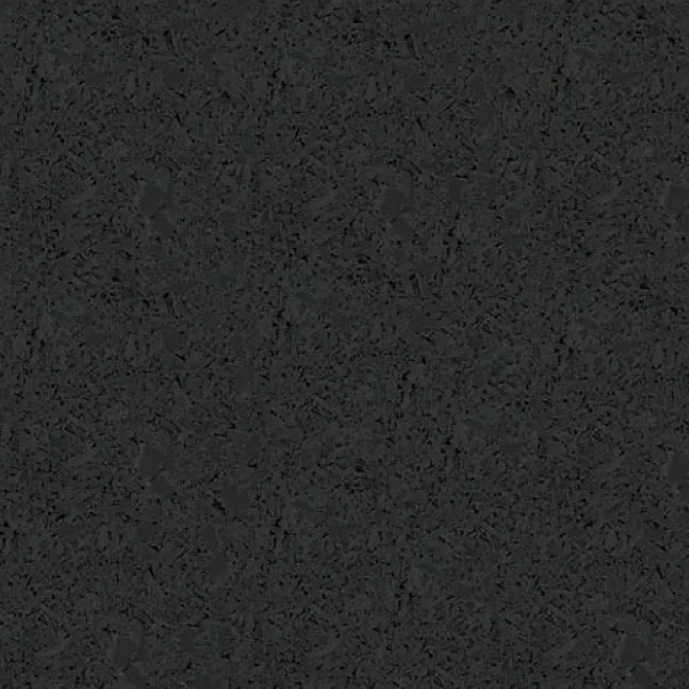 dBTile Gym Floor Tile Black 2.5 Inch x 2x2 Ft. with Quad Blok