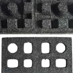 dBTile Gym Floor Tile Team Colors 2.5 Inch x 2x2 Ft. with Quad Blok