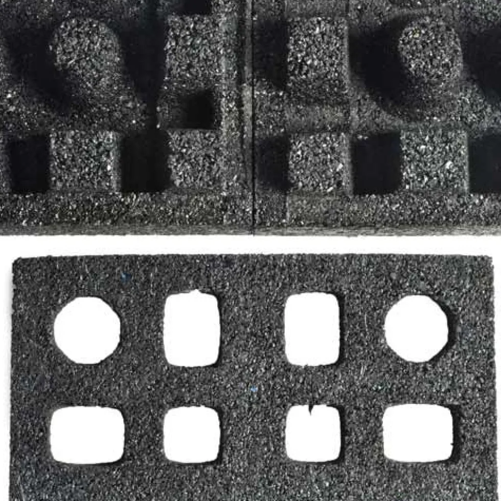 dBTile Gym Floor Tile Team Colors 2.5 Inch x 2x2 Ft. with Quad Blok