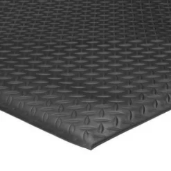 Diamond Deluxe Soft Foot Fatigue Mat 3x60 Feet Black
