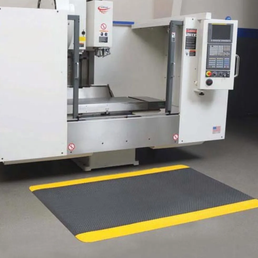 Diamond Foot Fatigue Mat Colored Borders 3x5 feet