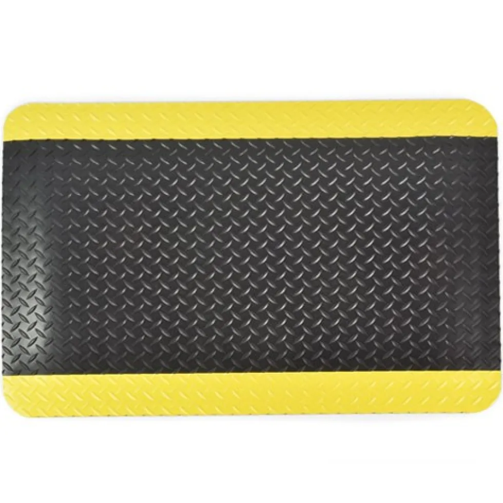 Diamond Foot Fatigue Mat Colored Borders 4x75 feet