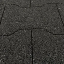 Equine Paver Tile Black 30 mm x 2x2 Ft.