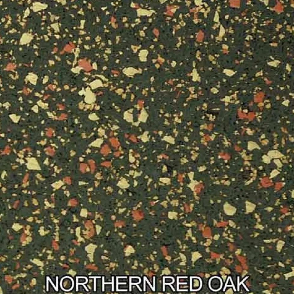 FlexeCork Interlocking Cork Rubber Tile 1/2 Inch x 3x3 Ft.
