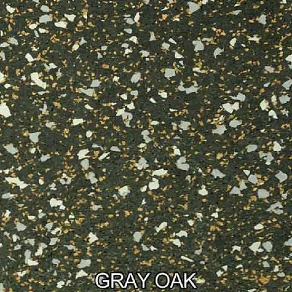 FlexeCork Interlocking Cork Rubber Tile 1/4 Inch x 3x3 Ft.