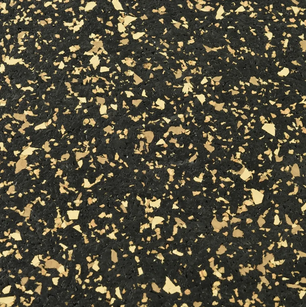 FlexeCork Interlocking Cork Rubber Tile 3/8 Inch x 3x3 Ft.