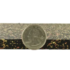 FlexeCork Interlocking Cork Rubber Tile 3/8 Inch x 3x3 Ft.
