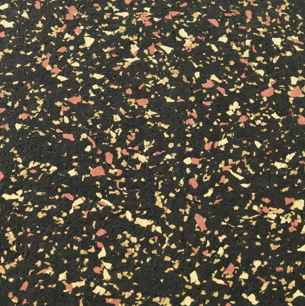 FlexeCork Interlocking Cork Rubber Tile 3/8 Inch x 3x3 Ft.