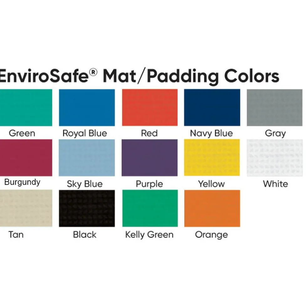 Foldable Gym Mat Combo Soft-Firm Foam 4x10 Ft. x 2-3/8 Inch V4