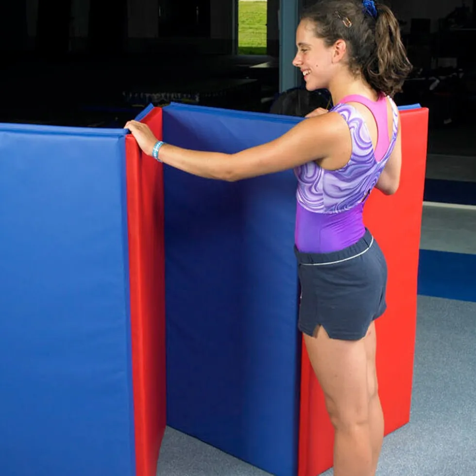 Foldable Gym Mat Combo Soft-Firm Foam 4x6 Ft. x 2-3/8 Inch V4