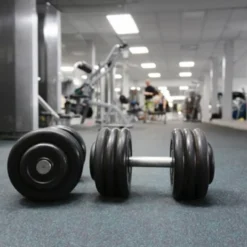 ForceFit Athletic Rolled Rubber 10% Color 3/8 Inch x 4 Ft. Wide Per SF
