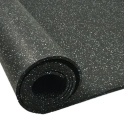 ForceFit Athletic Rolled Rubber 10% Color 3/8 Inch x 4 Ft. Wide Per SF