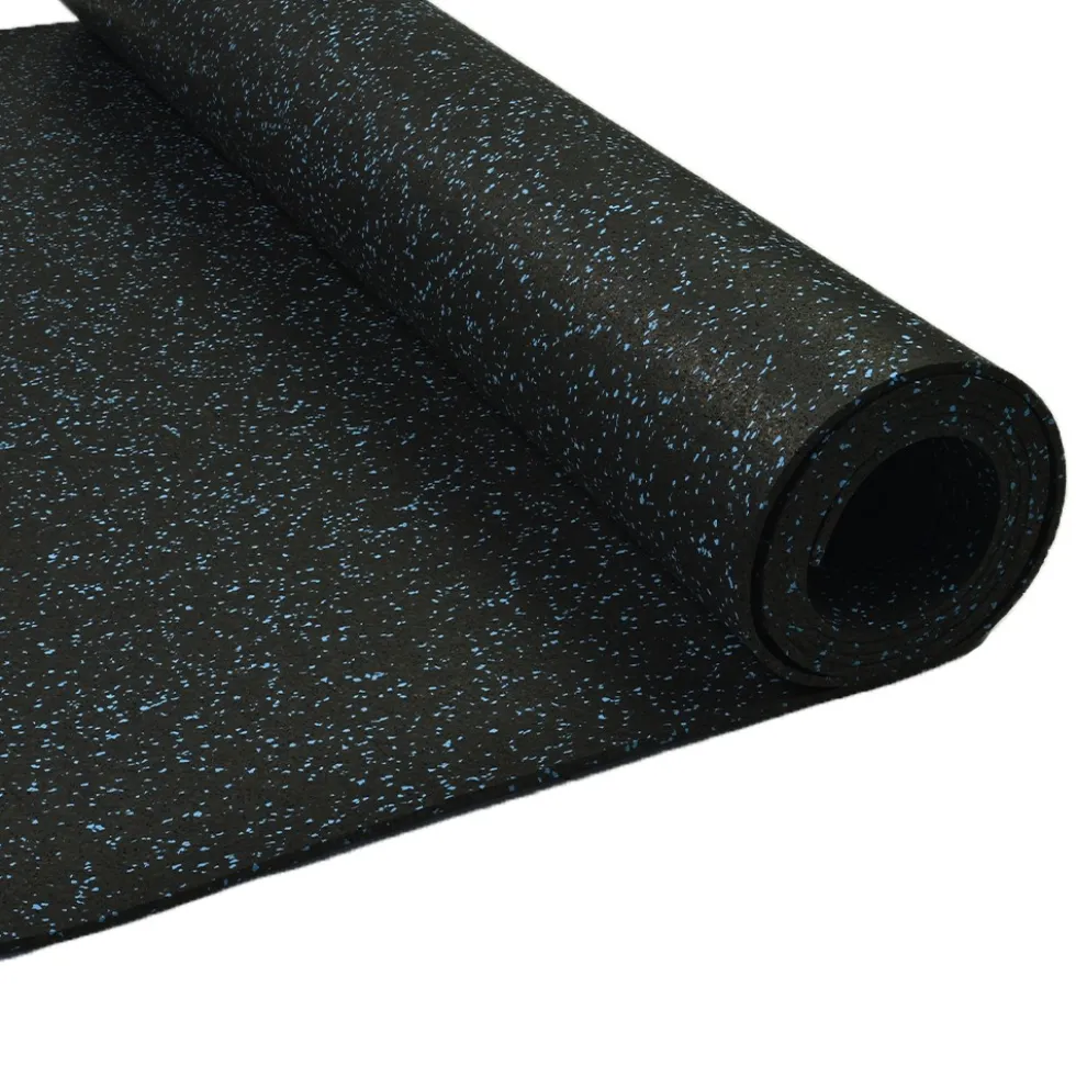 ForceFit West Athletic Rolled Rubber 10% Color 1/2 Inch x 4 Ft. Wide Per SF