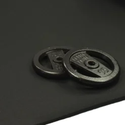 ForceFit West Athletic Rolled Rubber Black 6 mm x 4 Ft. Wide Per SF