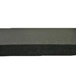 ForceFit West Athletic Rolled Rubber Black 3/8 Inch x 4 Ft. Wide Per SF
