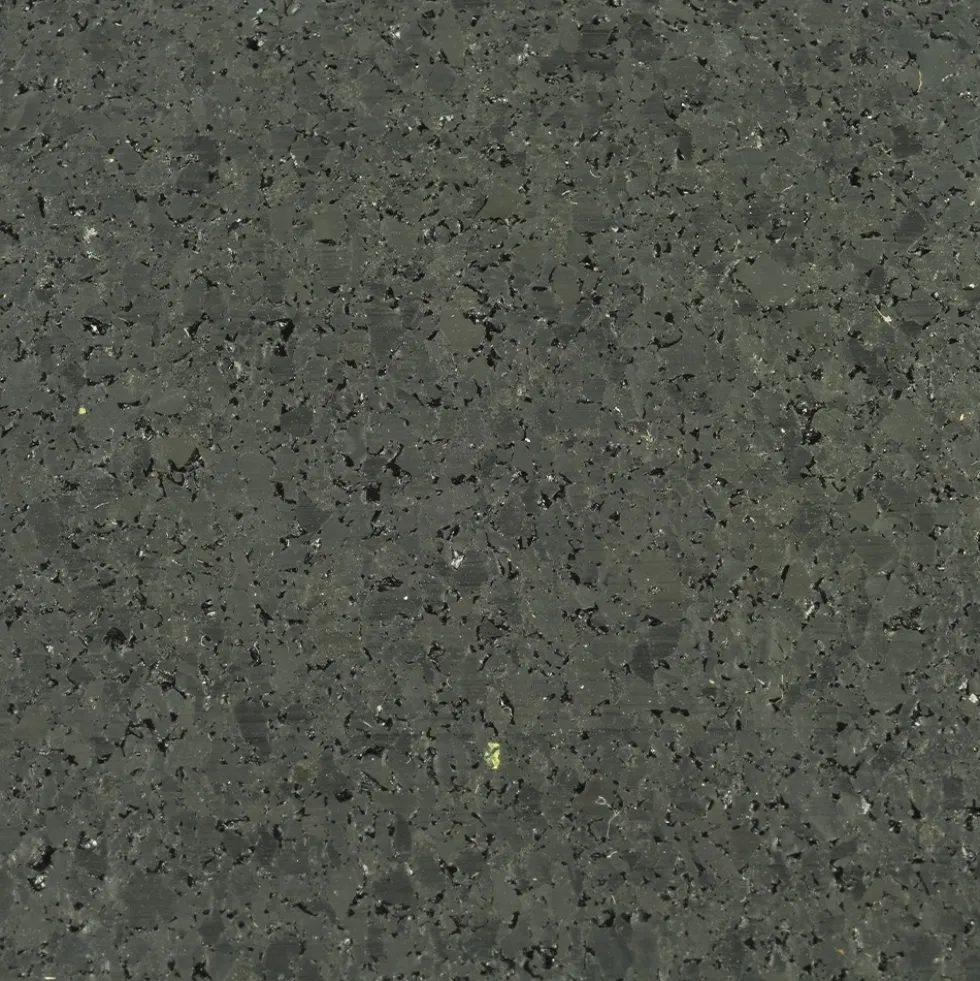 ForceFit West Athletic Rolled Rubber Black 3/8 Inch x 4 Ft. Wide Per SF