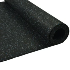 ForceFit West Athletic Rolled Rubber 10% Color 3/8 Inch x 4 Ft. Wide Per SF