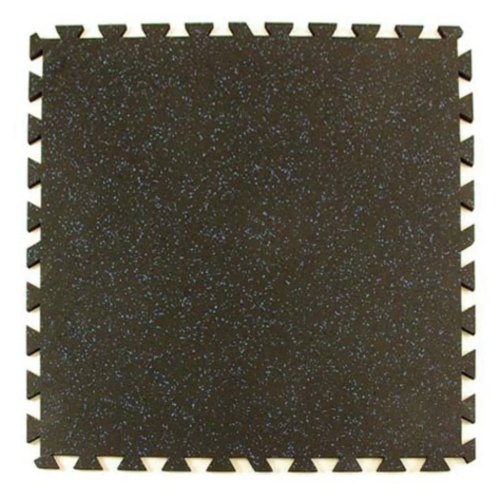 Geneva Rubber Tile 10% Color 8 mm x 3x3 Ft.