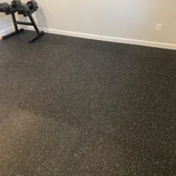 Geneva Rubber Tile 10% Color 8 mm x 3x3 Ft.