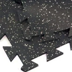 Geneva Rubber Tile 10% Color 8 mm x 3x3 Ft.