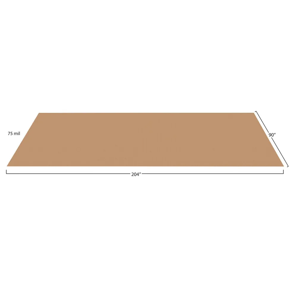 G-Floor Coin Tread Garage Floor Roll 1.9 mm x 7.5x17 Ft.