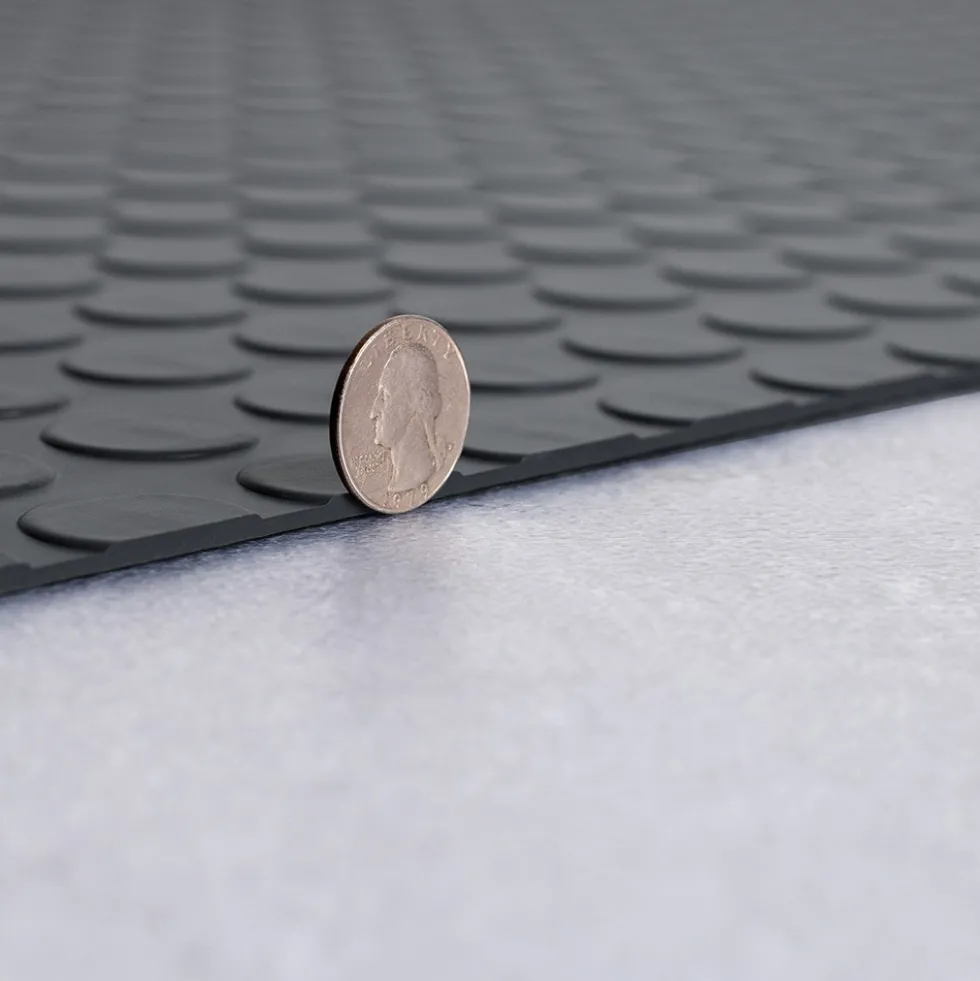 G-Floor Coin Tread Garage Floor Roll 1.9 mm x 7.5x17 Ft.