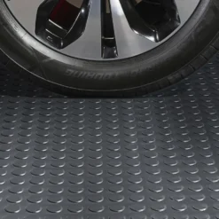 G-Floor Coin Tread Garage Floor Roll 1.9 mm x 7.5x17 Ft.