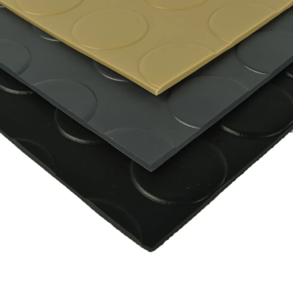 G-Floor Coin Tread Garage Floor Roll 1.9 mm x 7.5x17 Ft.