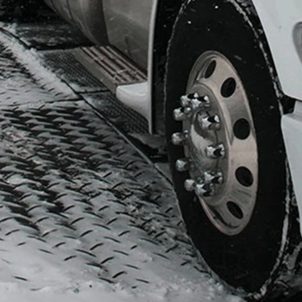 Ground Protection Mats Black 1/2 Inch x 3x8 Ft. Diamond/Diamond