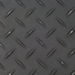 Ground Protection Mats Black 1/2 Inch x 2x8 Ft. Diamond/Smooth