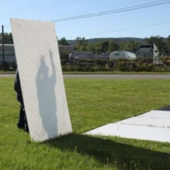 Ground Protection Mats Clear 1/2 Inch x 4x8 Ft.
