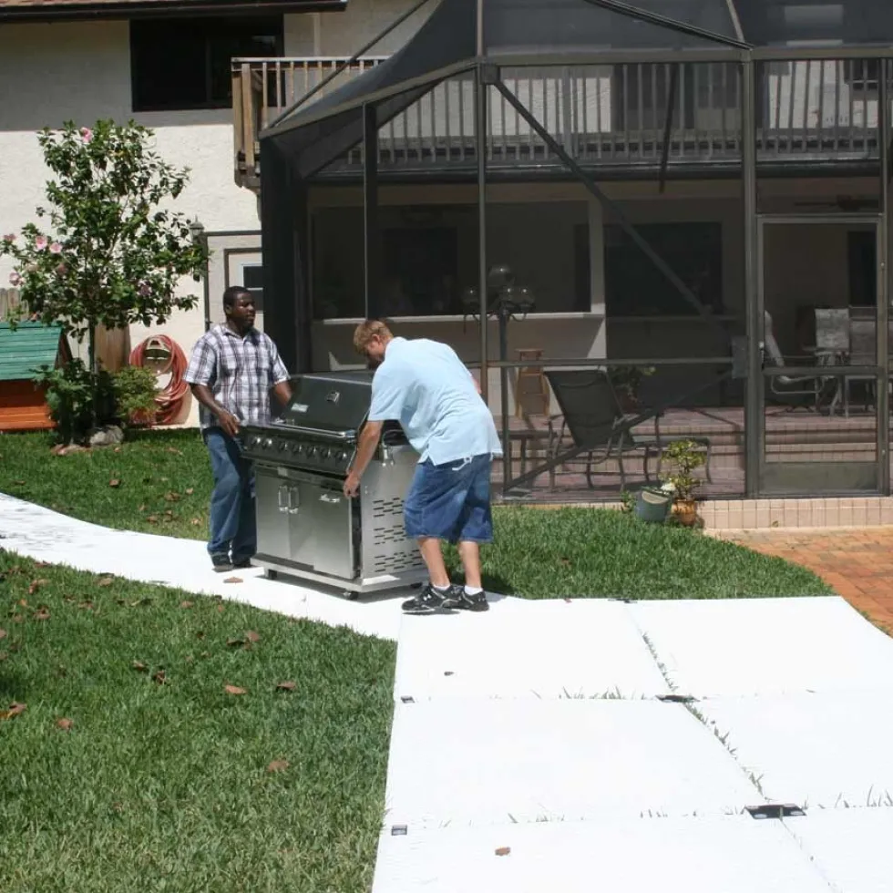 Ground Protection Mats Clear 1/2 Inch x 2x8 Ft.