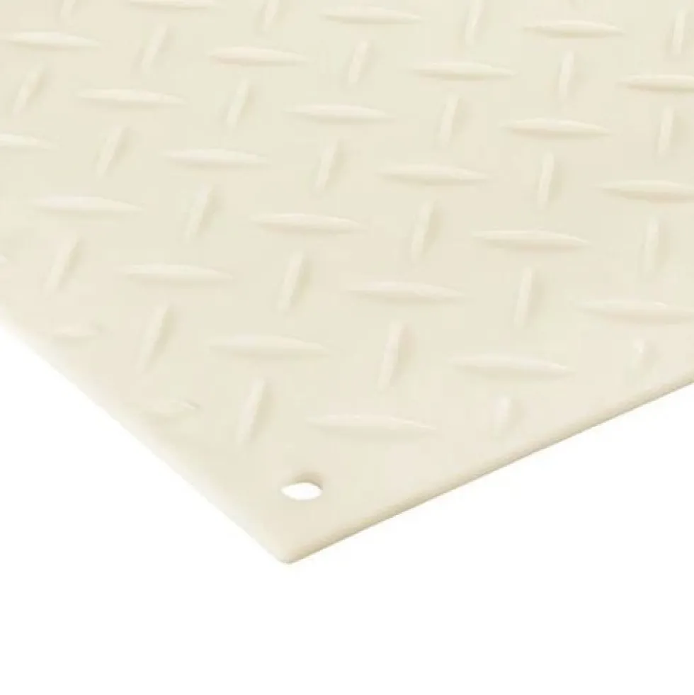 Ground Protection Mats Clear 1/2 Inch x 2x8 Ft.