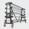 Gym Floor Covering Rolls Storage Rack 7,000 SF Capacity