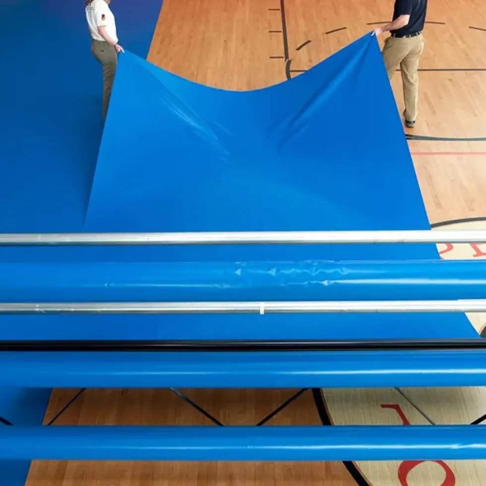 Gym Floor Cover 32 oz Vinyl per SF