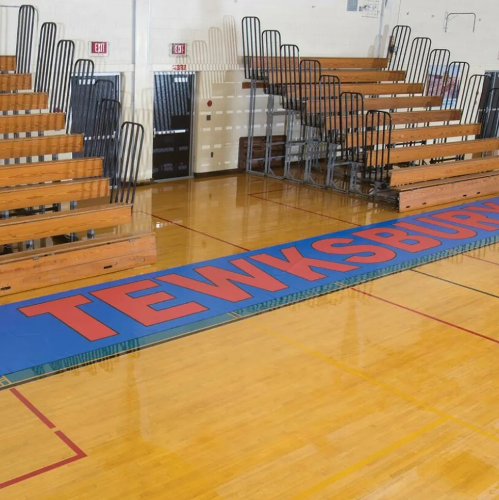 Gym Floor Cover 32 oz Vinyl Runner 5 Ft Wide per LF