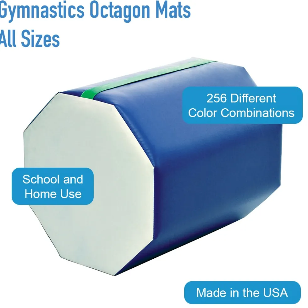 Gymnastics Octagon Mats 25 W x 30 L