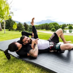 Home Wrestling Dollamur Flexi-Roll Mat Smooth Surface without Marks 1-1/4 Inch x 10x10 Ft. Kit